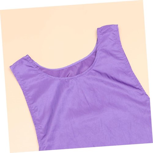 KICHOUSE 1pc Hair Salon Smock Professional Barber Cape Adjustable Bib Apron Sleeveless Apron Salon Haircut Cape Hair Cutting Apron for Adults Aprons for Adults Manicure Work Jacket Purple