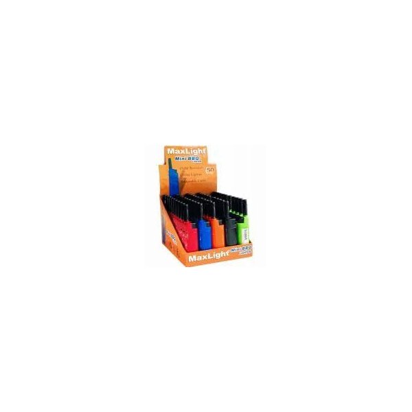 Mini BBQ Lighters Multi Purpose 5-Pack (Neon Color)