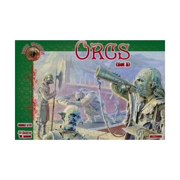 PLASTIC MODEL KIT ORCS SET 3 1/72 ALLIANCE 72003