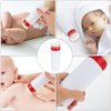 Kichvoe Toddler Powder Puff Box Empty Powder Dispenser Bottle, 2Pcs Travel Body Powder Jar Makeup Powder Empty Case Container for Home Outdoor Trip Travel Size Baby Powder
