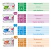 SHUYA Patented Anion Soft Breathable Sanitary Pads and Panty Liners Combination Suit Package, Scented-96Count (Packs of 8)