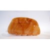 Generic Peach orange and creme marbled hair claw clip