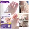 Dr.Pedi Foot Peel Mask (5 Pairs) Natural Exfoliator for Dry Dead Skin, Dry, Cracked Feet, Callus, Spa, for Baby Soft Skin Made with Lavender Extract Women and Men Peeling Exfoliating