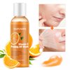 Peel Off Face Mask Vitamin C Peel Off Mask, Blackhead Mask Peel Off Gentle Exfoliating Mask Blackhead Remover Mask, Poreless Deep Cleanse Mask Hand Mask for Brightening Face Arms Neck -100ML/3.4 FLOZ