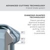 ConairMan Nose Hair Trimmer for Men, For Nose, Ear, and Eyebrows, Patent 360 Bevel Blade for No Pull, No Snag Trimming Experience, Cordless Trimmer 5 piece Set with Professional Metal Handle