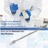 A2Z Lab Spatula Stainless Steel, Laboratory Double-Ended Spatula, Micro Spatula, Shovel Tapered Arrow End Flat Ends- Sampling Mixing Transfering Spatula For Cosmetic Lab Handling Cream, Gel, Powder 7"