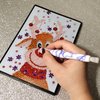Diamond Painting Pen,Diamond Art Pen,Resin 5D Diamond Painting Pen Kit Tool Accessories Stylus Drill Pen for Diamond Painting Nail Art Cross Stitch Decoration Diamond Art WhiteBlue