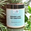 Rosemary Mint Deep Conditioner Infused Biotin - Conditioner Treatment for Split Ends and Dry Hair, Deep Moisture, 8oz