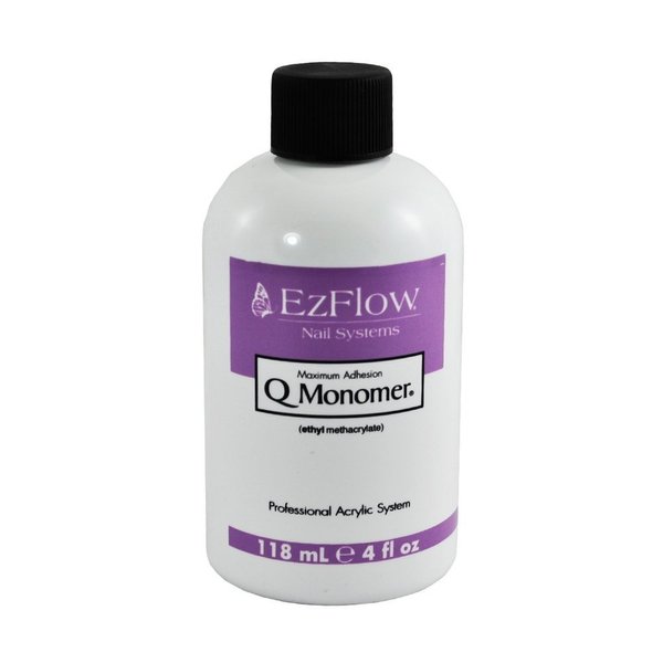 EZ Flow Q Monomer False Nails, 4 Fluid Ounce