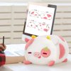 Mewaii Strawberry Cow Plush Pillow, Kawaii Cow Stuffed Animals, Cute Plushies for Girls, Soft Pink Cow Plush, Birthday Gifts for Kids Adults Teens (8 Inch)
