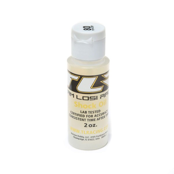 TEAM LOSI RACING Silicone Shock Oil 80WT 1014CST 2OZ TLR74016 Electric Car/Truck Option Parts