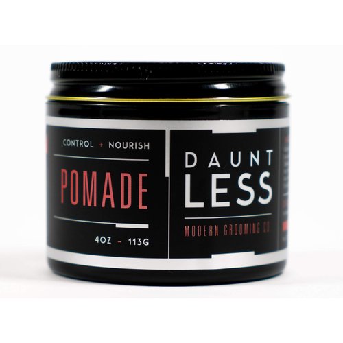 Dauntless Modern Grooming Co. HAIR POMADE | Water-based | Medium-Firm Hold | Low Shine | 4 ounces
