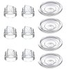 6pc Upgrade Duckbill Valve and 4pc Silicone Diaphragm Compatible with Momcozy S12 Pro/S9 Pro Hands-Free Breast Pump Wearable,Breast Pump Replacement Accessories,for Momcozy/TSRETE Breastpump Parts