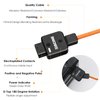 Rotatable D-Tap Power Cable to NP-F550 Dummy Battery Compatible for Sony NP-F550/770/570 NP-F970 Power LED Light Feelworld Atomos Ninja|Shinobi Monitor for V Mount Battery