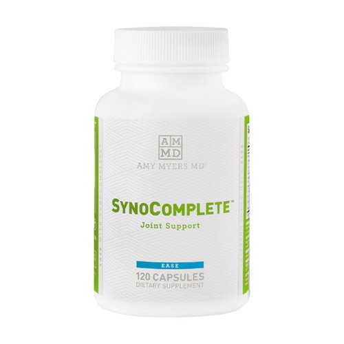 Dr Amy Myers SynoComplete Health Support Supplement - Glucosamine HCL + Chondroitin Turmeric - Contains Boswellia Serrata, BCM-95 Turmeric Extract, Hyaluronic Acid - 120 Capsules