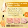 BREYLEE Vitamin C Serum for Face & Eye (o.6 oz) for Brightening Skin,Dark Spot Remover,Reduce Wrinkle,Anti Aging Serum,Moisturizer Brightening Serum with Hyaluronic Acid,Vitamin E,Retinol,Nicotinamide