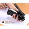 Bostitch Office Dynamo 4 in 1 Standup Stapler, 20 Sheet Capacity, Integrated Pencil Sharpener, Staple Remover & Staple Storage, Black