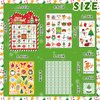 43Pcs Christmas Bingo Games for Kids Adults 24 Players Christmas Bingo Cards with Reward Stickers Christmas Tattoos for Kids Glow in The Dark for Family Party School Indoor Games Activities