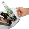 Yesland Ice Bucket, Clear Acrylic 3.5 Liter Storage Tub, Beer Bucket Beverage Chiller Bin for 2 Wine, Champagne Bottles, Beer Bottles