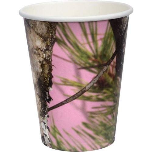 Havercamp 8 Count Pink Camo Party Cups | Next Vista Pattern | Bridal Themed Events, Bachelorette Party, Mother's Day, Baby Shower