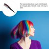 Beaupretty Hair Dye Comb Black Detangling Roller Comb Tail Tip Hair Comb Hair Anti Splicing Comb for Salon Barber Hair Dye