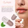 sefudun Lip Plumper Gloss - Natural Lip Plumper,Plumper Set Contains Day and Night Lip Gloss -Clear Lip Plump Gloss (clear)