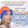 Soothie Head Cooling Migraine Relief Cap | Ice Cap for Headaches. State-of-The-Art Gel Packs Stays Cold Much Longer Than Leading Brands | Hot & Cold Therapy for Headaches, Stress, Puffy Eyes, Sinus