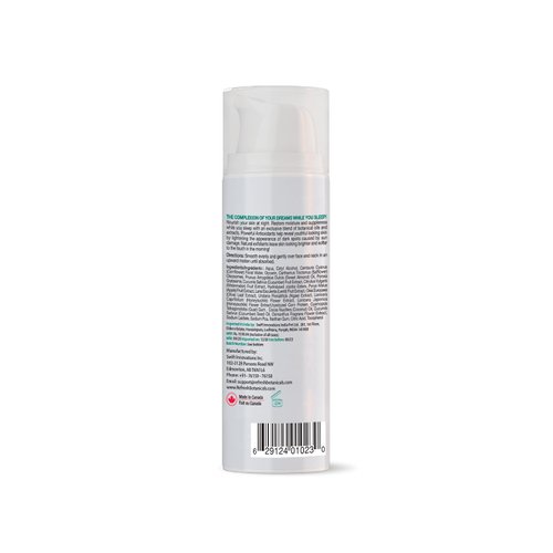 REFRESH BOTANICALS Night Restore Complex | Youth-restoring Night Cream with Cucumber and Cornflower | For Dry to Normal Skin Types | Organic & Natural | Paraben & Chemicals free | 50 ml