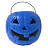 Blue Trick Or Treat Halloween Candy Bucket Pail Tote Bag