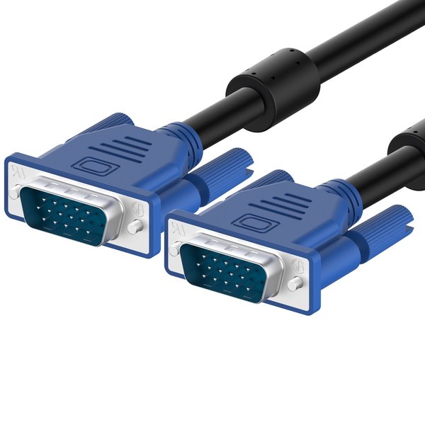 Rankie VGA to VGA Cable, Male to Male Monitor Cable for PC Laptop TV Projector, 6 Feet