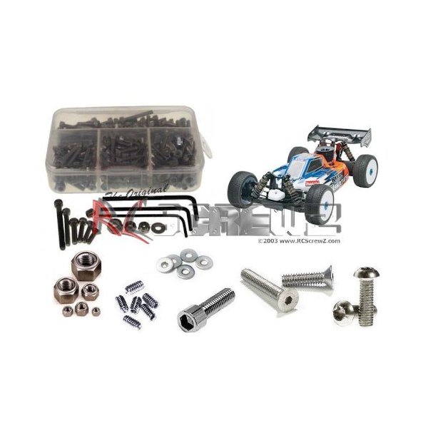 Associated RC8.2 / Factory Stainless Steel Screw Kit