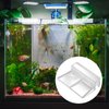 TIESOME 8 mm Fish Tanks Glass Cover Clip, 8 Pieces Aquariums Lid Support Holders Clear Acrylic Aquarium Lid Clips Universal Lid Clips for Rimless Aquariums