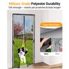 SOLODOTO [2025 Upgraded Eco-Friendly Polyester] Magnetic Screen Door [Fit Door Size 36" x 82"] Door Screen Magnetic Closure Keep Bug Out, Screen Door Mesh for Front Backyard Patio Door, Black