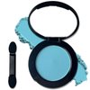 MEICOLY Light Blue Single Eyeshadow with Mirror,Baby Blue Eye Shadow,Pressed Powder Eyeshadow Makeup,Matte Shade Eyelid Color Eye Makeup for Women and Girls,High Pigment,Long Wear,Waterproof,Natural