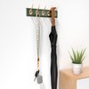 Hsxnam Neck Lanyard Key Chain, Long Lanyard Strap Keychain Holder for Women Men Car Keys ID Badges Card Wallet Phone Camera, White Flowers