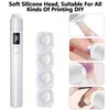 Mini UV Light for Gel Nails: Rechargeable Handheld UV Nail Lamp, Flash Cure Light for Gel x Nails LED Nail Lamp with Magnetic Stand, Fast Curing, Suitable for Home Manicure and Nail Salon