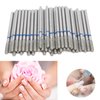 Practical Nail Drill Bits, 50Pcs Nail Polishing Grind Head Replacement Accessory Manicure Tool For Acrylic Gel Nails Cuticle Clean Pedicure (M-2.35mm)
