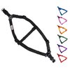 GoGo Pet Products Comfy Nylon 5/8-Inch Adjustable Easy Pet Harness, Small, Black
