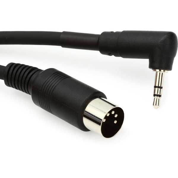 BOSS BMIDI-5-35 Type A 3.5mm TRS to Male 5-pin DIN MIDI Cable - 5 Foot