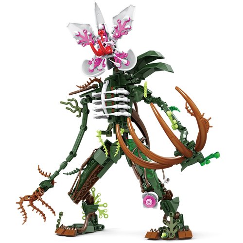 KAZI Plant Monster Building Set,Halloween Toy Gifts for Adults Boys and Girls,Buildable Horror Sets for TV Fans,Halloween Decorations Party Favors,Strangers Things for Play and Display