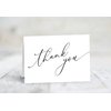 GIFTSFARM Thank You Cards with Kraft Envelopes & Stickers, 5 x 3.75 Inch Minimalist Design, 100-Pack, White