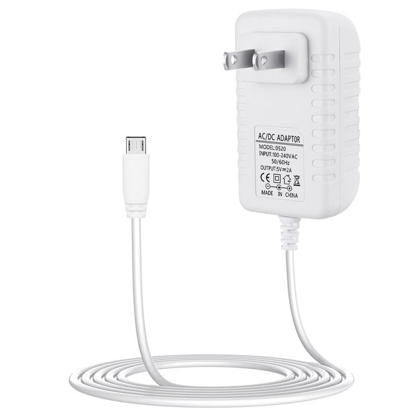 Charger Replacement for Owlet, Eufy, Motorola, VTech, VAVA Baby Monitor, Power Cord with 6.6 ft Cable