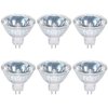 GMY MR16 Halogen Bulb 35W, Dimmable 12V MR16 GU5.3 Spotlight, 4000Hrs Long Lifetime, 2800K, Warm White, 36° Beam Angle Bi-Pin Base, 6Pack