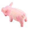 Ichiias Dog Chew Toy, Squeaky Pig Dog Toys Latex Grunting Pig Sound Play Dog Toy Cute Pig Grunting Squeak Latex Interactive Squeak Funny Cute Dog Toy Pet Dog Puppy Toy(Pink)