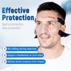 Qiancheng Nose Guard Face Shield for Broken Nose, Adjustable Face Guard with Padding, Protection from Impact Injuries to Nose and Face for Adult, QC-L2