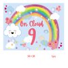 On Cloud 9 Birthday Party Decorations,On Cloud 9 Balloons,On Cloud 9 Cake Topper,On Cloud 9 Birthday Decor.