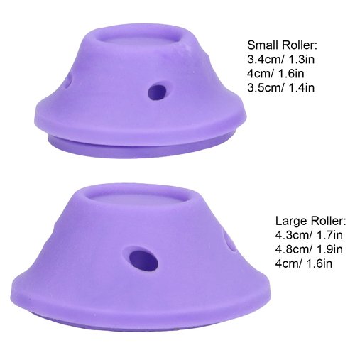 20pcs Heatless Hair Curler, Hair Curlers to Sleep in, Heatless Curlers, Hair Rollers Heatless Self Grip Roller Hair Dressing Curlers Hair Mushroom Shaped Hair Curlers Set