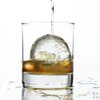 glacio Round Ice Cube Molds - Whiskey Ice Sphere Maker - Makes 2.5 Inch Ice Balls - 4 Pack
