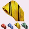 Tie Costume Striped Necktie Halloween Cosplay Party Supplies Accessories for Kids and Adults (Yellow)