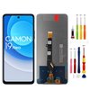LCD Digital Display Replacement Compatible with Tecno Camon 19 C16n (Black Without Frame) LCD Display Touch Screen Digitizer Assembly with Repair Tools